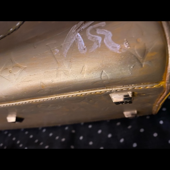 Custom painted Authentic Louis Vuitton Vernis Bag - Picture 10 of 16